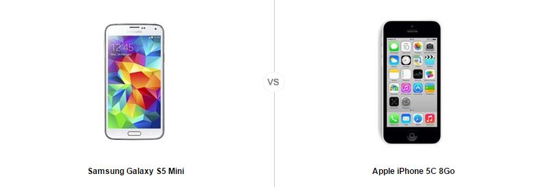 Iphone 5 vs samsung s5 mini