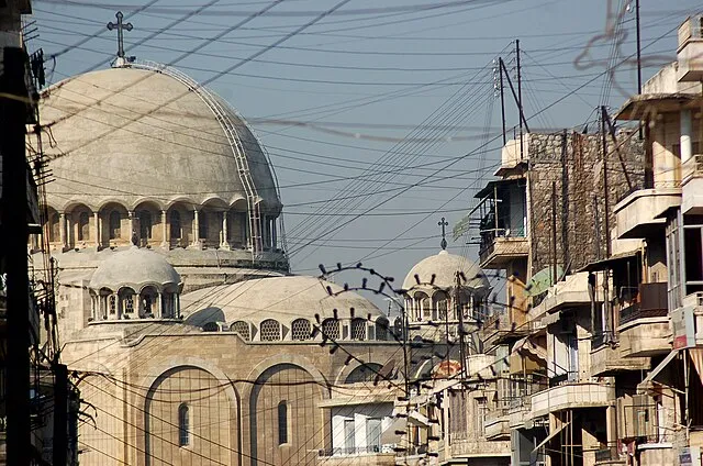 Saint George's Melkite Greek Catholic Church in Aleppo, Syria. (Photo: Wikimedia Commons)