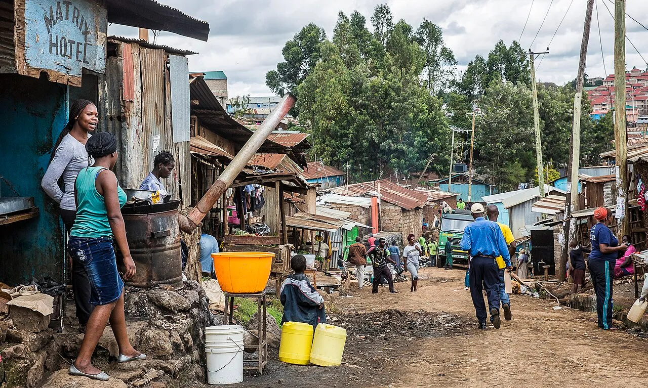 Kibera slum in Nairobi, Kenya. (Photo by Ninaras / CC BY-SA 4.0)