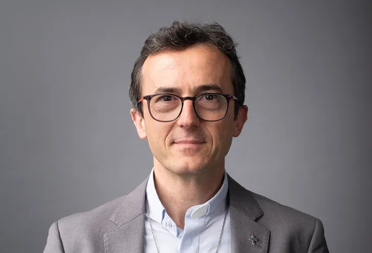 Arnaud Alibert is the editor-in-chief at La Croix (Photo: Ferville)