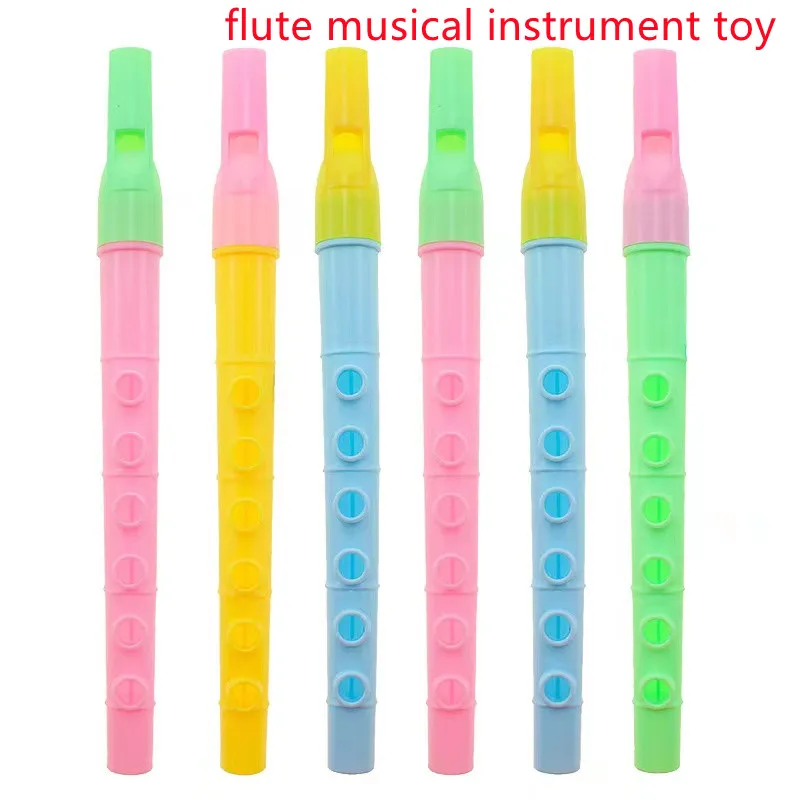 50PC-Colorful-Plastic-Flute-Toys-Kids-Birthday-Party-Toys-Favor ...