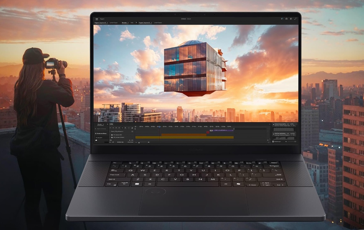 二合一創作者筆電好用？ASUS ProArt PZ13 戶外型 Copilot+ PC、高通處理器還有華碩獨家 AI 軟體，創作．就此開始！