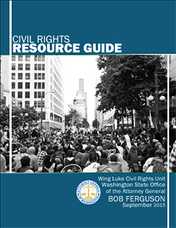 Cover photo of the Civil Rights Resource Guide