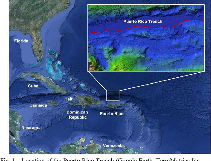 Figure 1 from Ultradeep-sea exploration in the Puerto Rico Trench ...