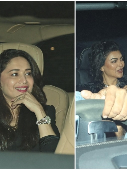 Bollywood celebs at Farah Khan's birthday bash.