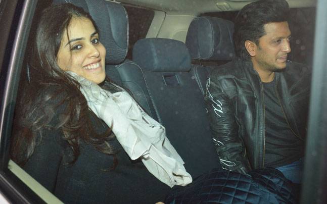 SEE PICS: Is that her baby bump Genelia is hiding?