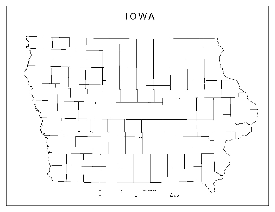 Maps of Iowa