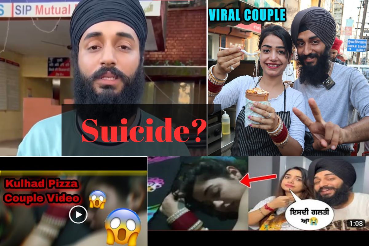 Kulhad Pizza Fame Sehaj Arora Death News: The Kulhad Pizza Couple Fame Sehaj Arora commited Suicide after His and Gurpreet private video leaked?