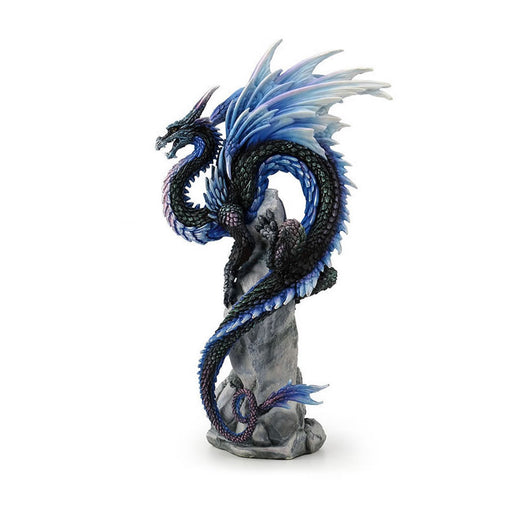 Sapphire Sentinel Dragon Statue