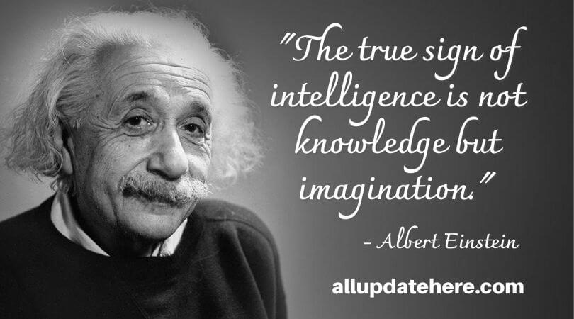 Albert Einstein Quotes About Love, Life, Education, Science, Imagination