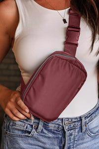 Waterproof Zipped Crossbody Chest Bag