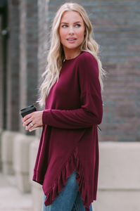 Charmed Ruffle Blouse