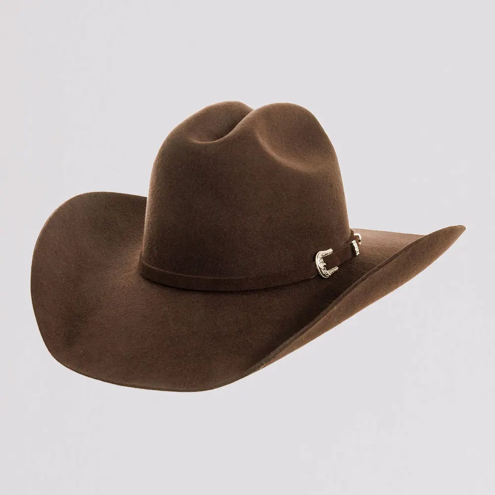 Cattleman Chocolate | Mens Felt Brown Cowboy Hat