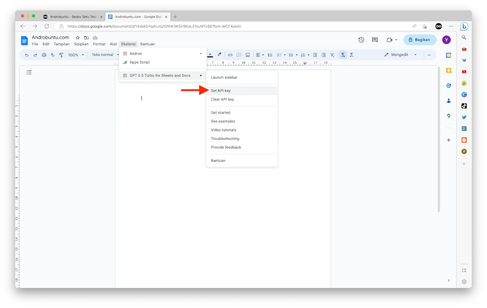 Cara Menggunakan ChatGPT di Google Docs 6