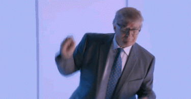 donald trump dancing gif singularity