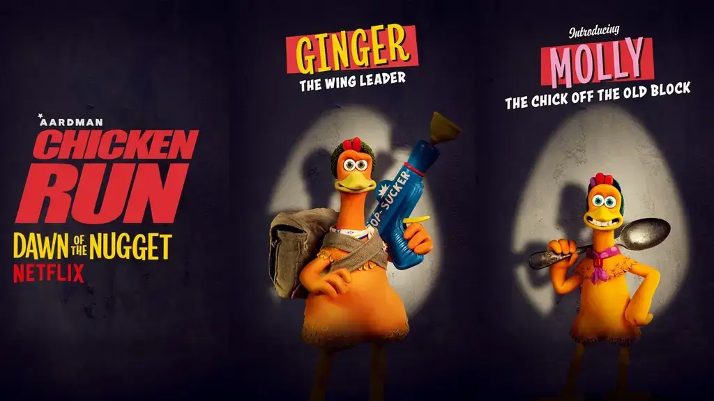 New artwork released for Chicken Run: Dawn Of The Nugget starring Bella ...