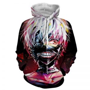 Dithyramb Kaneki Tokyo Ghoul 3D Printed Hoodie