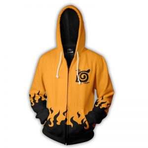 Naruto Hoodies - Seal Zip Up Hoodie