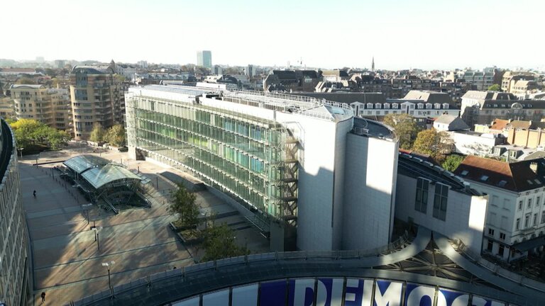 Confirmation hearings 2024: Atmosphere shots - Exterior and interior views of the EP (Brussels)