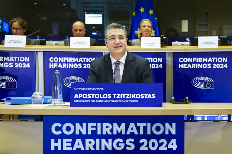 TRAN - Confirmation hearing of Apostolos TZITZIKOSTAS, European Commissioner-designate for Sustainable Transport and Tourism