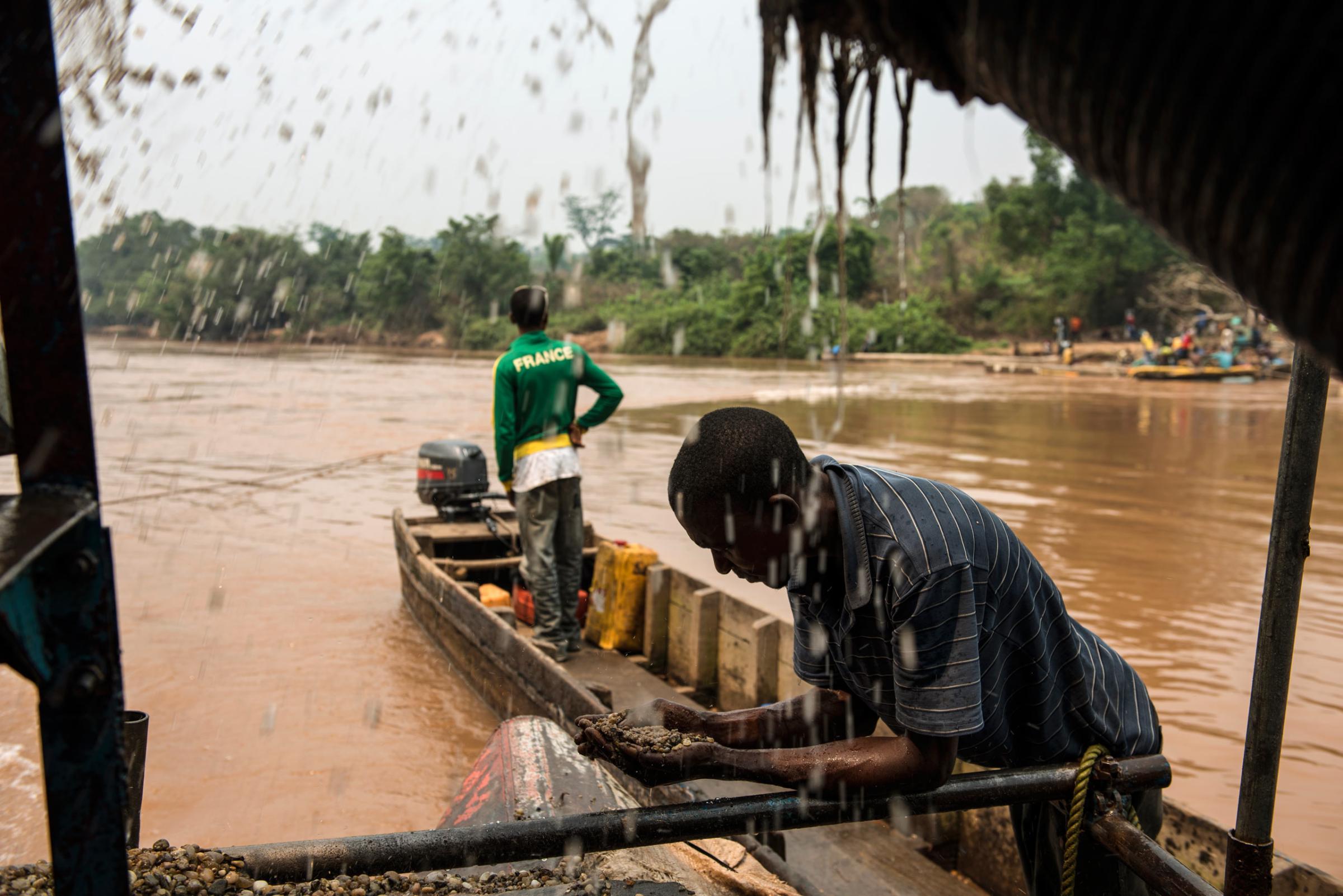 Diamond mining in the Democratic Republic of Congo