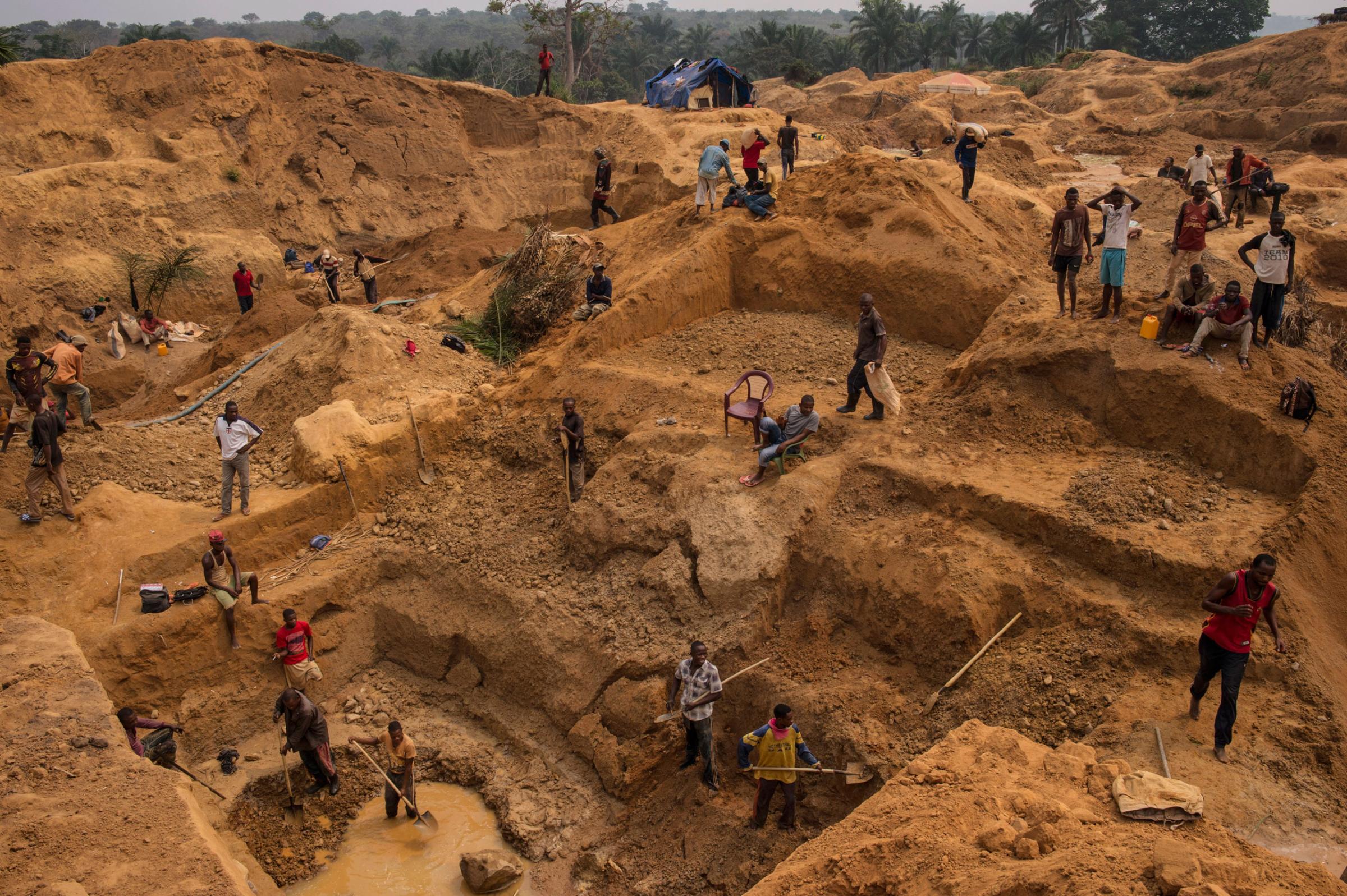 Diamond mining in the Democratic Republic of Congo