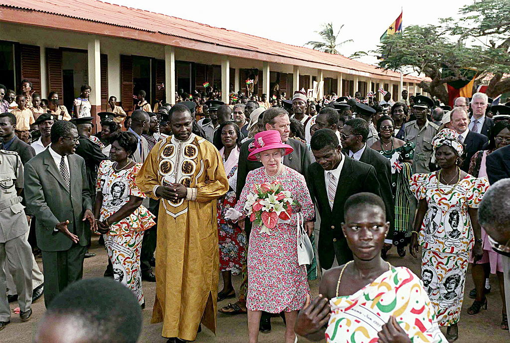 Queen Outside School