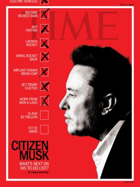 Elon Musk Time Magazine cover