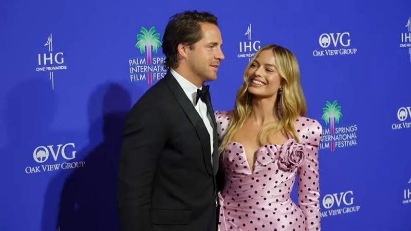 Margot Robbie with Husband Tom Ackerley