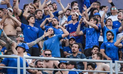 As duas maiores rendas da temporada do Cruzeiro foram contra o rival Atlético-MG Foto: Gustavo Aleixo/Cruzeiro