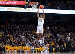 Cam Christie played one season for the Gophers before entering the NBA draft.