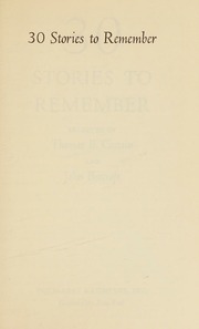 Cover of edition 30storiestoremem0000unse