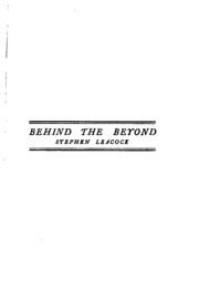 Cover of edition behindbeyondand00fishgoog