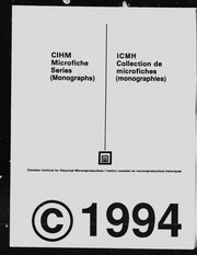 Cover of edition cihm_72729