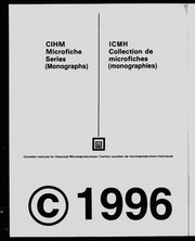 Cover of edition cihm_86438