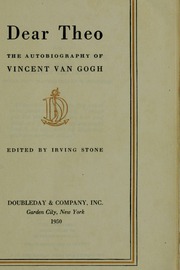 Cover of edition deartheoautobiog00gogh