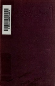 Cover of edition decameronorten00bocc