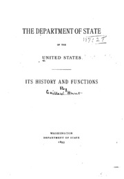 Cover of edition departmentstate00statgoog