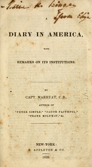 Cover of edition diaryinamericawi00inmarr