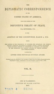 Cover of edition diplomaticcorr02unit