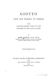 Cover of edition giottoandhiswor00ruskgoog