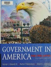 Cover of edition governmentinamer0000edwa_w2w1_ed11