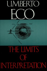 Cover of edition limitsofinterpre00ecou