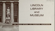 Cover of edition lincolnlibrary00linc