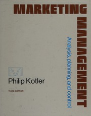 Cover of edition marketingmanagem0000kotl_w9q4