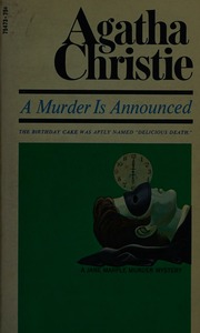 Cover of edition murderisannounce0000agat