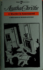 Cover of edition murderisannounce00chri