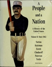 Cover of edition peopleandnation00mary_2