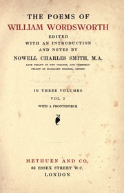 Cover of edition poemsofwilliamwo01wordiala