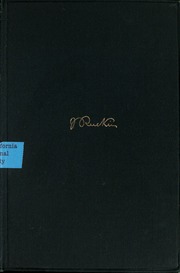 Cover of edition poetryofarchitec00ruskiala